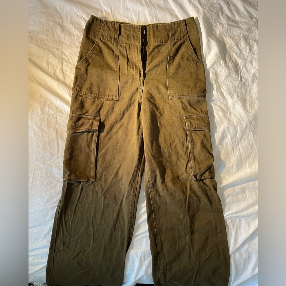 H&M denim cargo pants